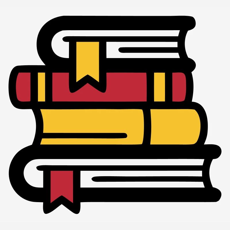 Book Stack Reading BookTok Colorful