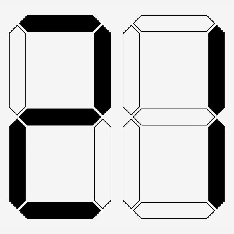 NUMBER 21 Twenty-One Gift Digital
