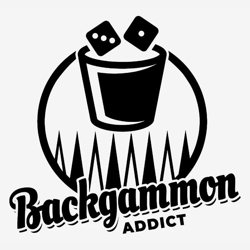 Backgammon Addict | Brettspiel | Geschenk