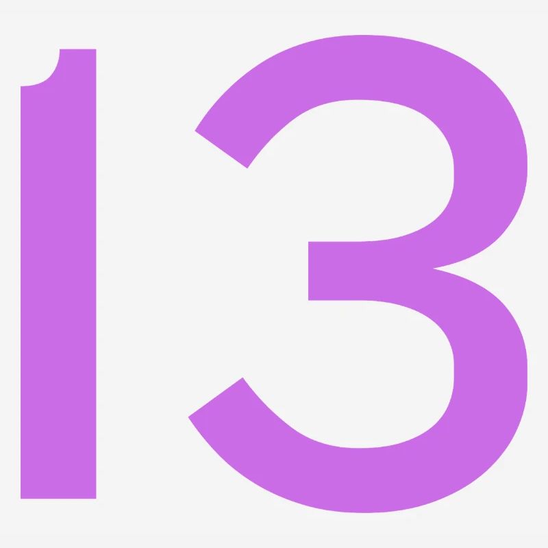 13
