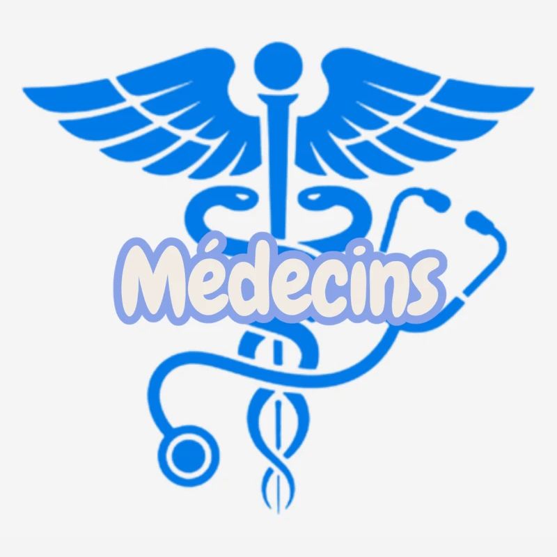 Médecins Caduceus Bleu 