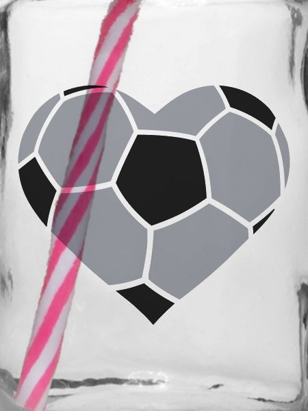 Fußballherz Paneldesign