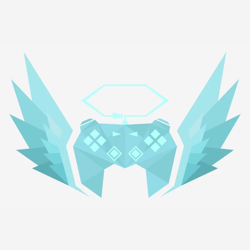 Controller with joins (pastel turquoise)