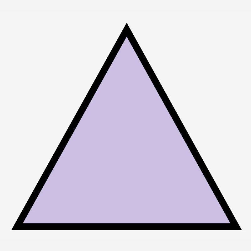 hipster triangle dreieck form
