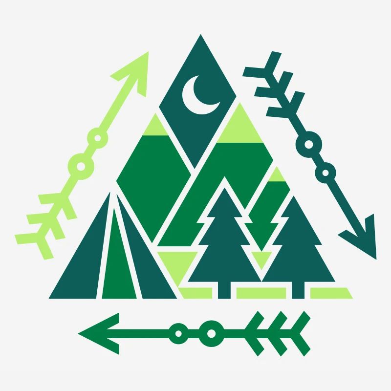 Outdoor Pattern (triangles)