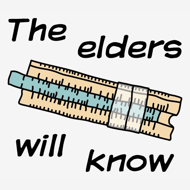Slide rule - The elders will know - dark