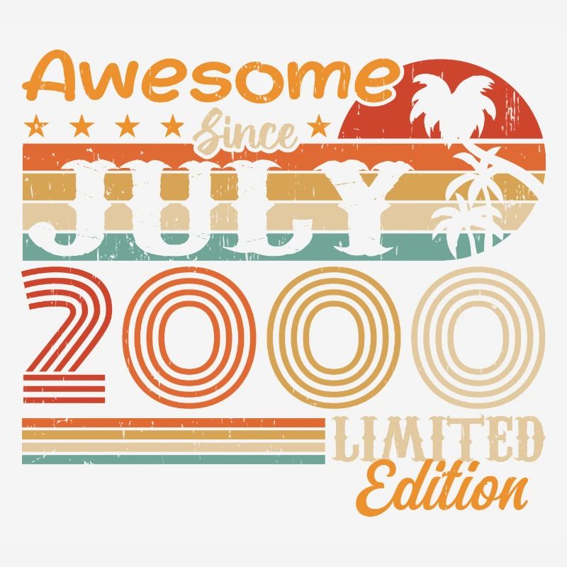 Juli 2000 Juli Geburtstagsgeschenk Juli 2000