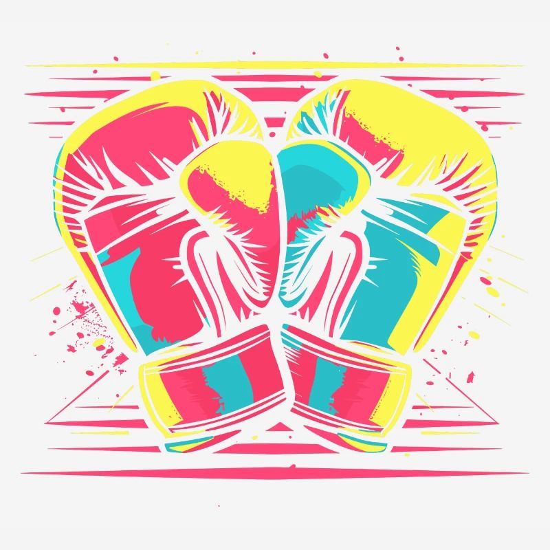 Gants de boxe Look Comic