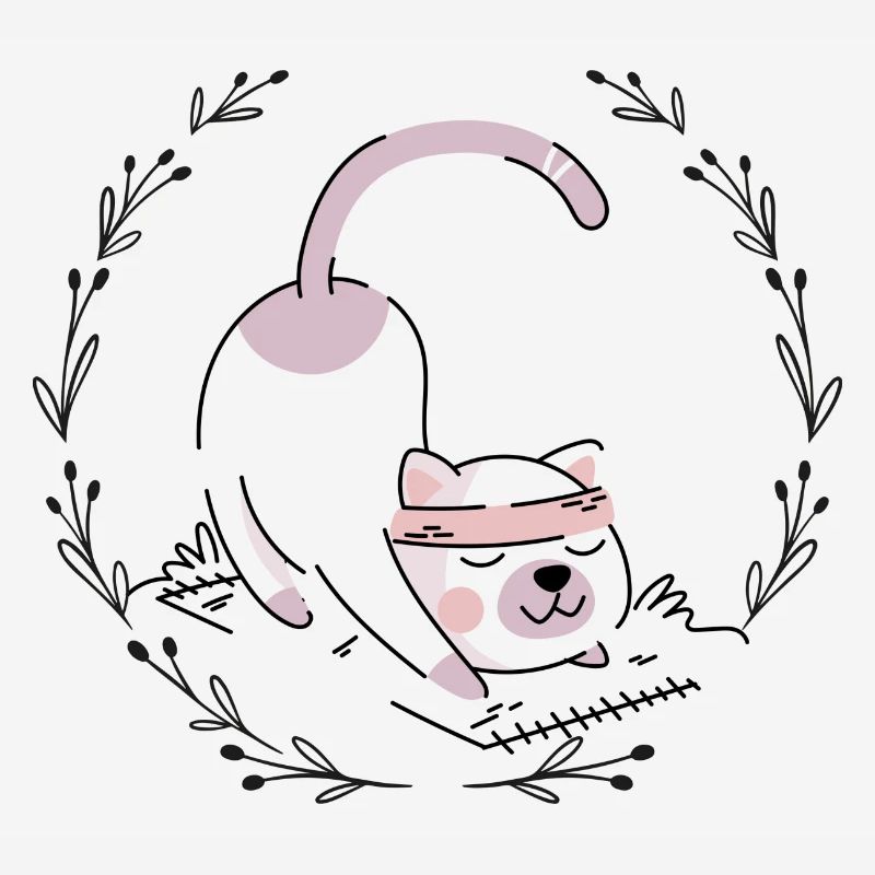 Chiot rose Bandeau breloque