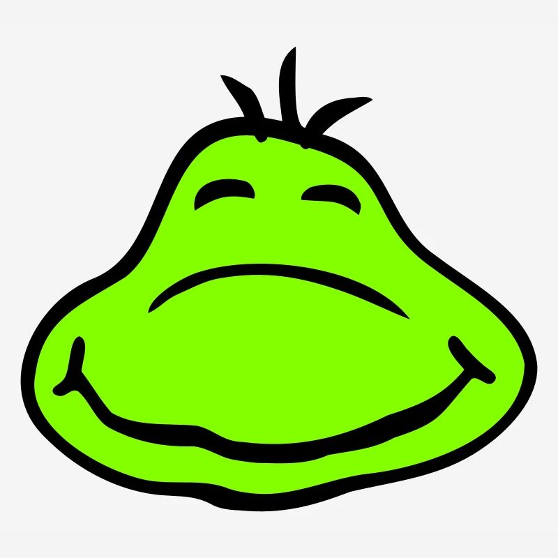 Frog Toad Smiles Funny Comic Happy Cute