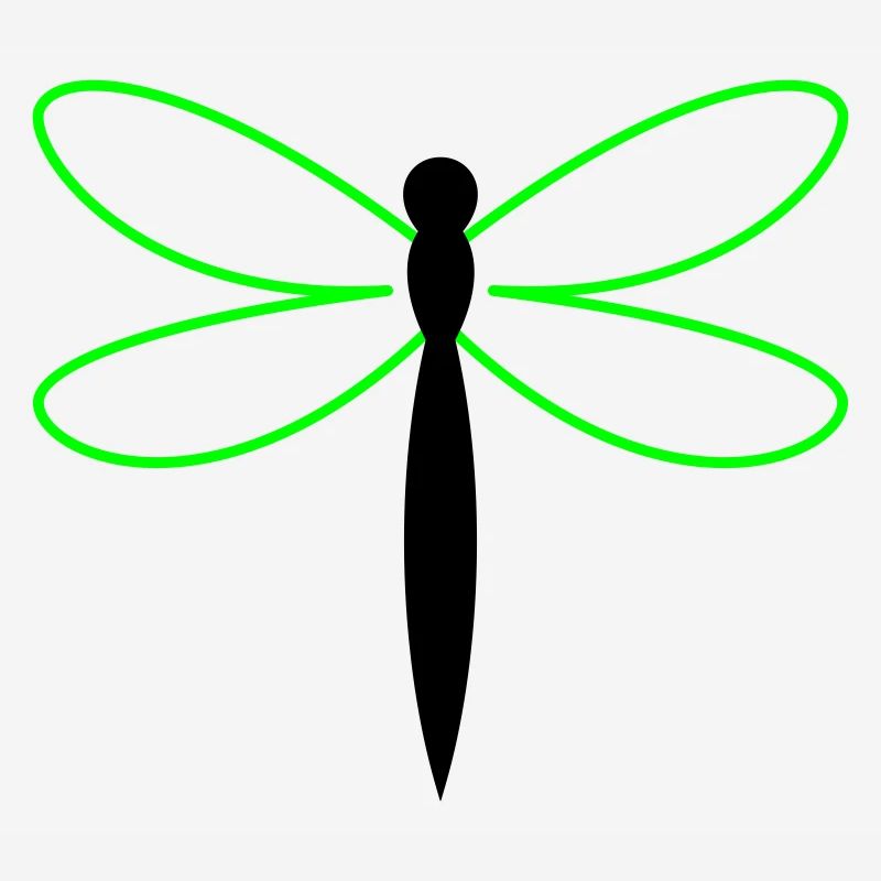 Dragonfly Silhouette
