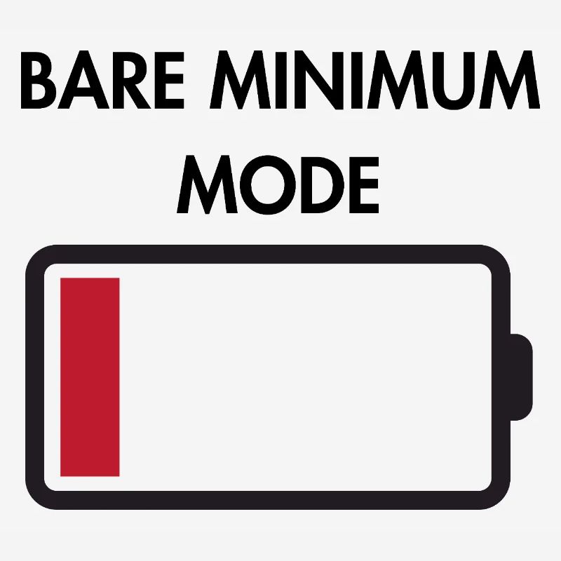 Mode minimal indispensable