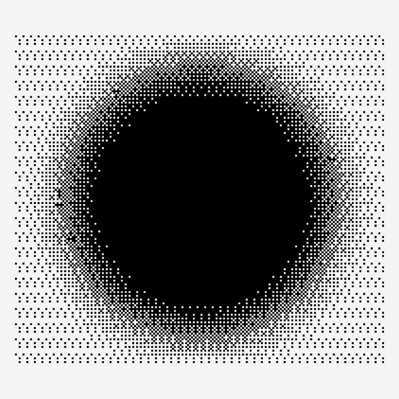 Design des points de soleil noirs