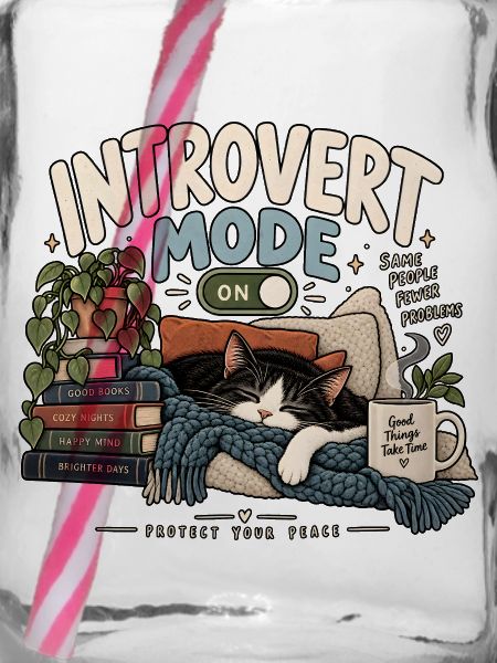 Introvert Mode Katze