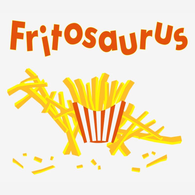 Fritosaurus - Vector both in one design