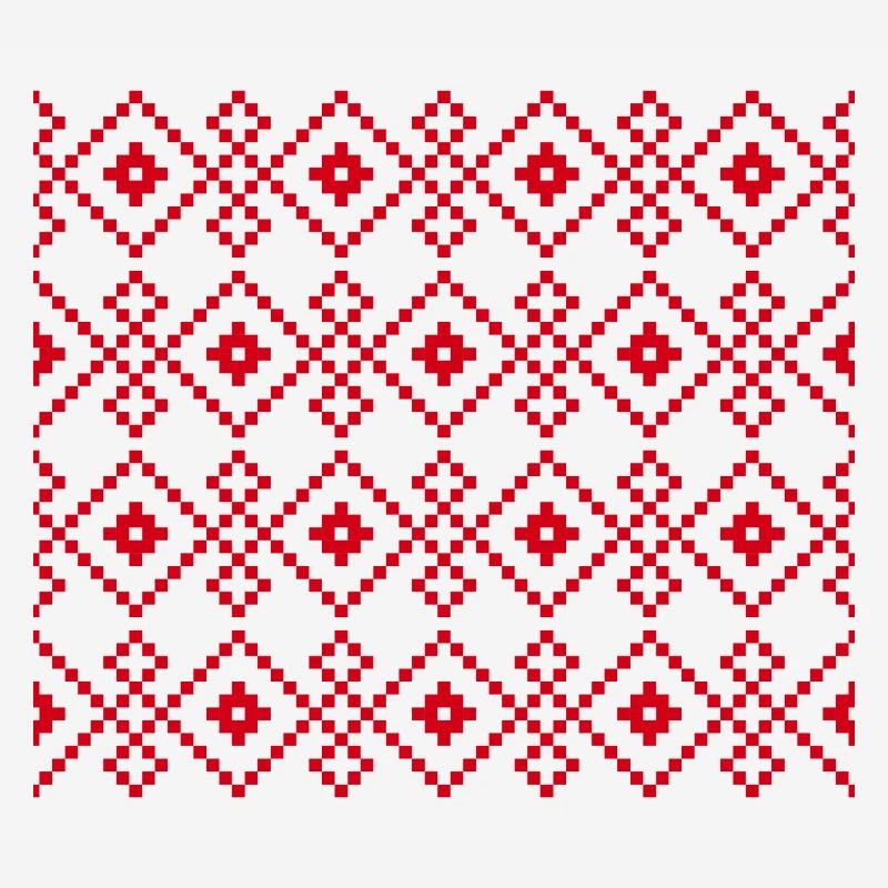 Pull uni de Noël (rouge)