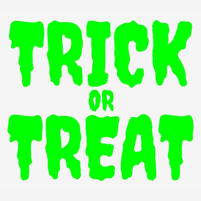 Im Dunkeln leuchtendes Süßes-oder-Saures-Design