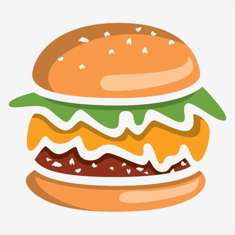 Cheeseburger Comic Burger