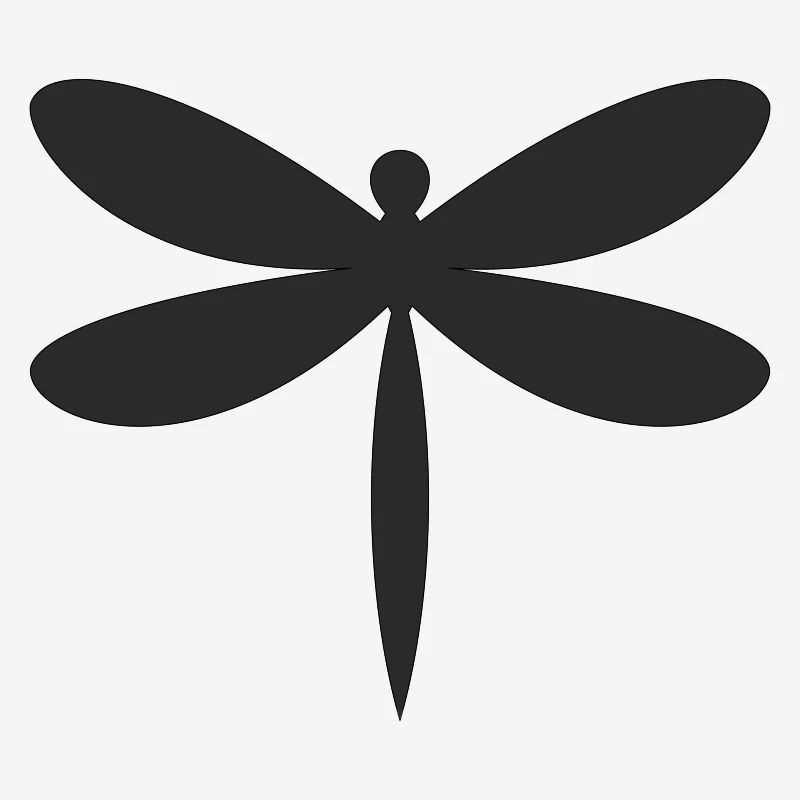 Silhouette de la Libellule