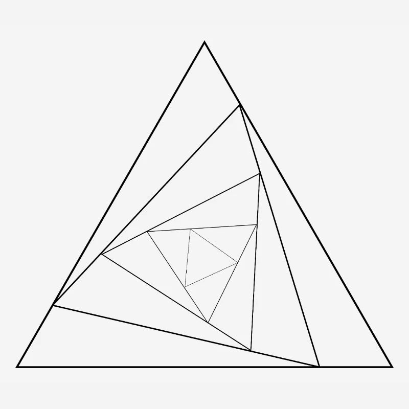 Triangular triangle