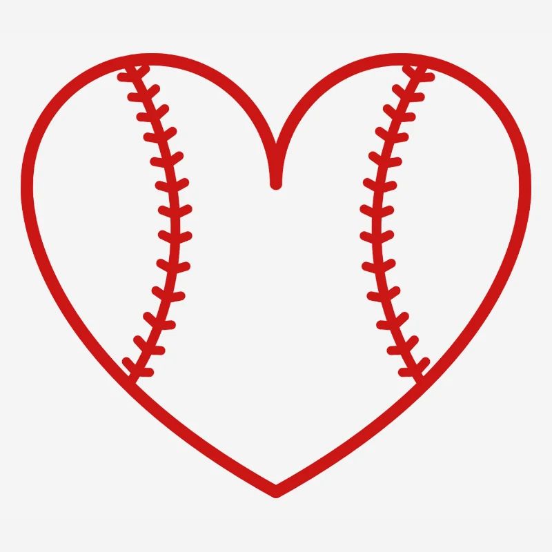 Baseball-Softballherz