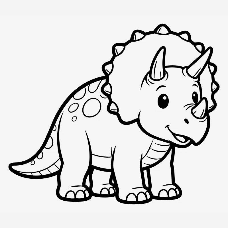 Bébé Tricératops