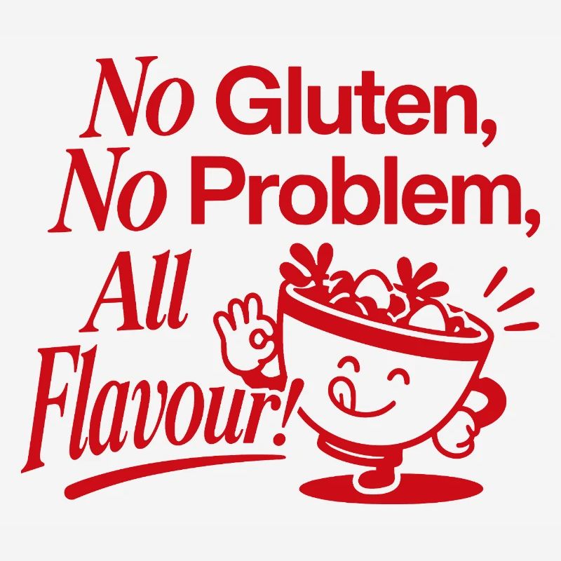 Pas de gluten, pas de problème, farine bizarre
