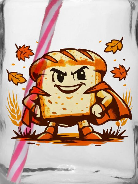 Brot-Superheld im Herbst