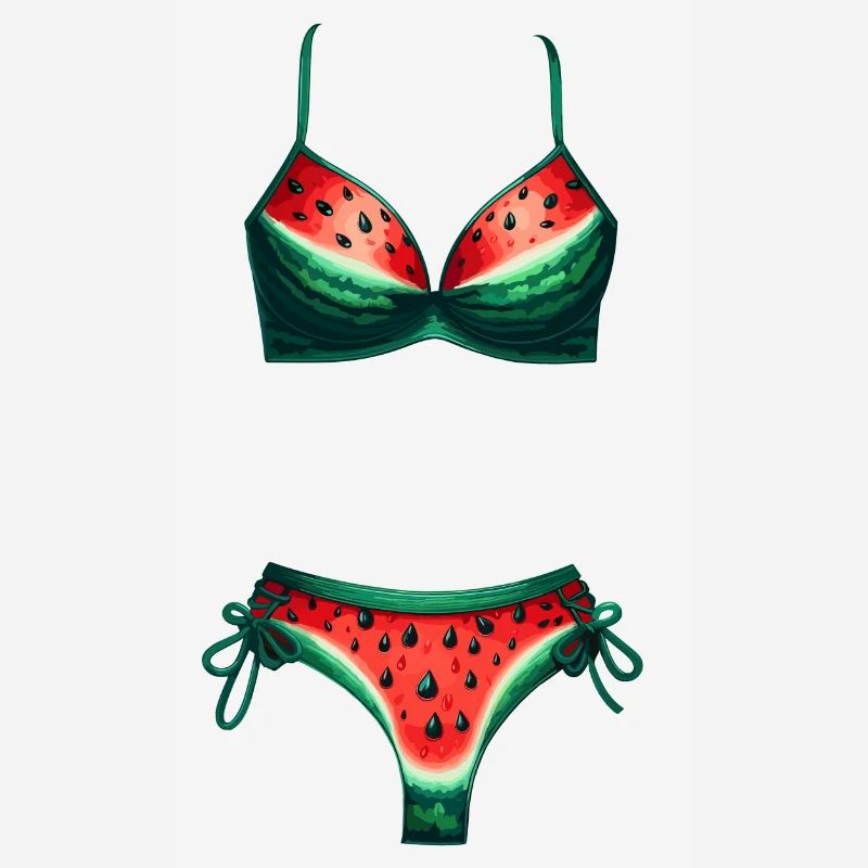 Chemise de bikini pastèque Cadeau pastèque