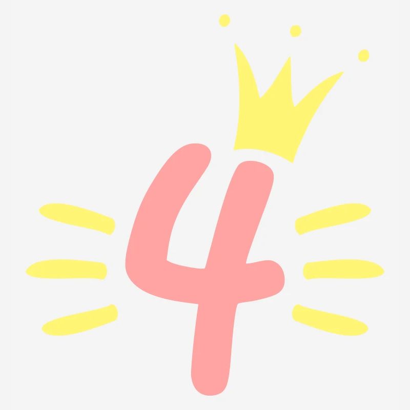 4th Birthday Crown