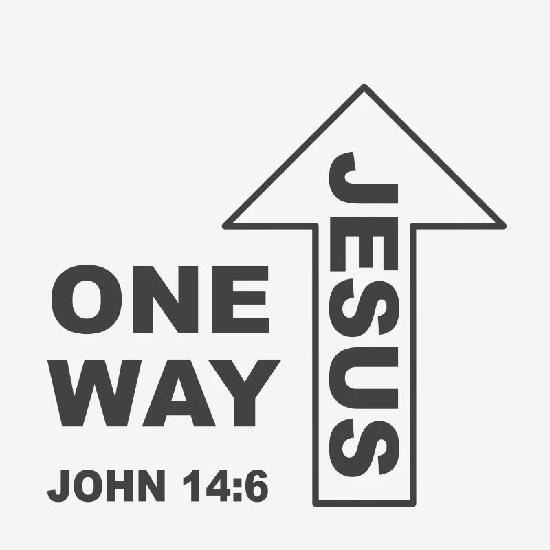 Conception chrétienne à sens unique Jésus