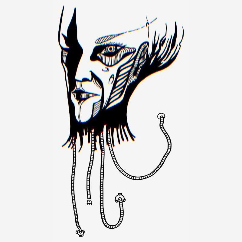 visage étrange