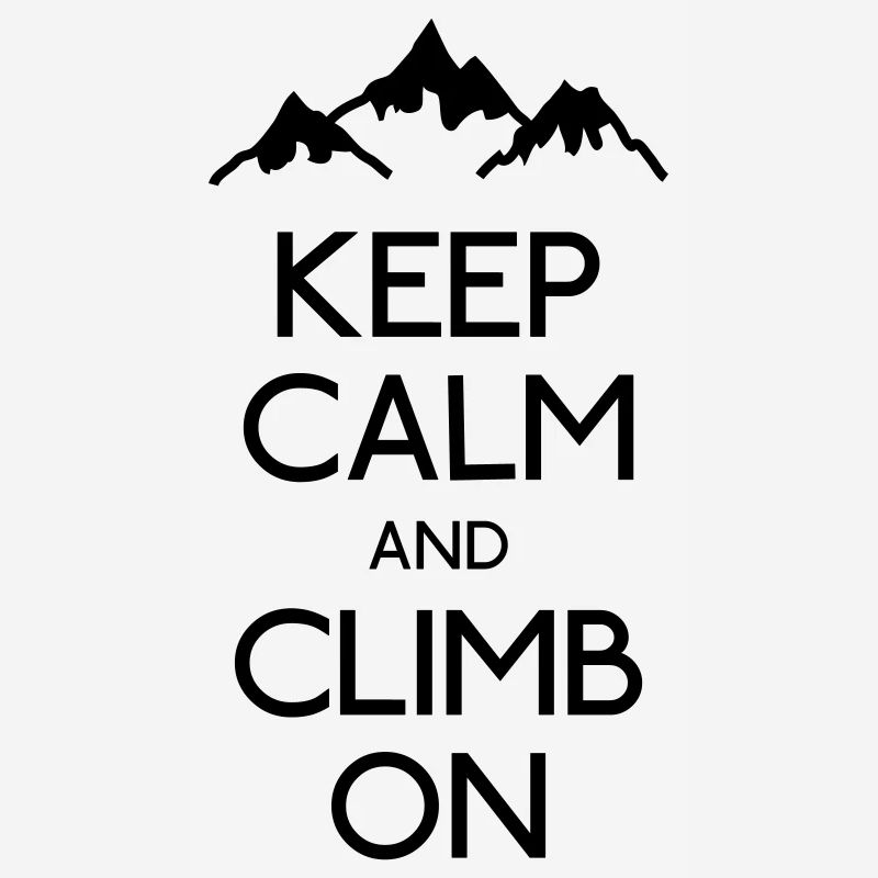 Keep Calm Klettern