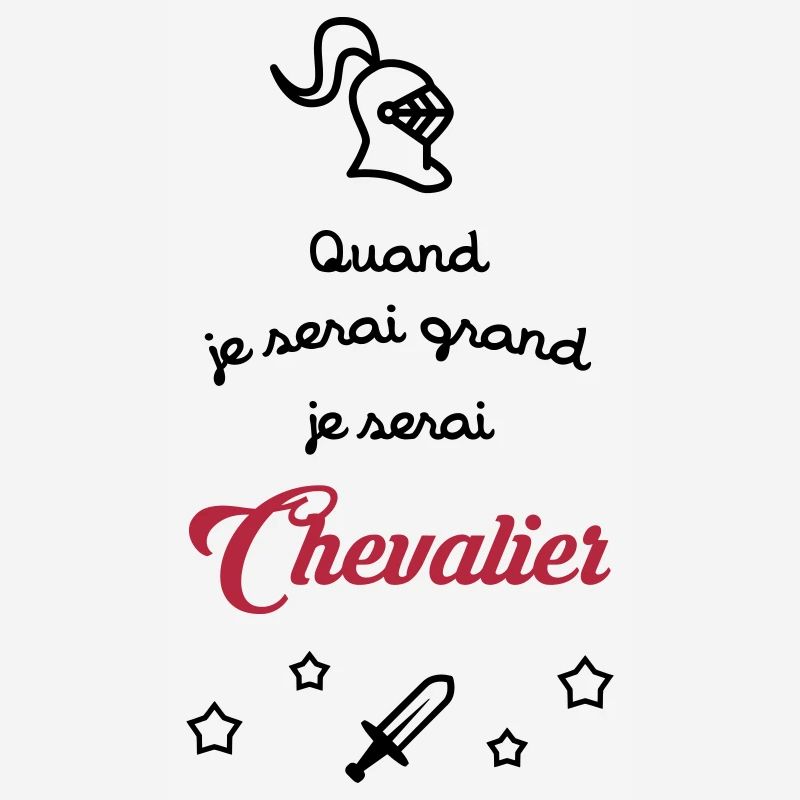 Chevalier - Bébé - Naissance - Garçon - Epée - Fun