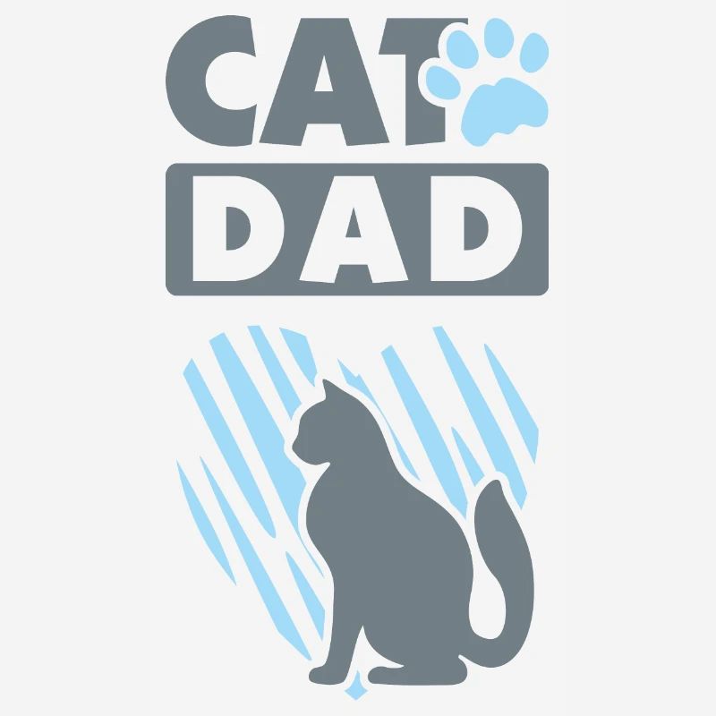 Papa chat. Signe
