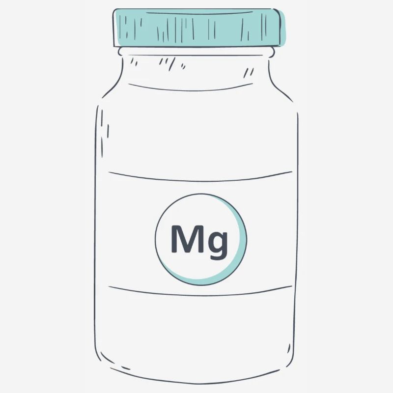 Complément alimentaire protéine de magnésium