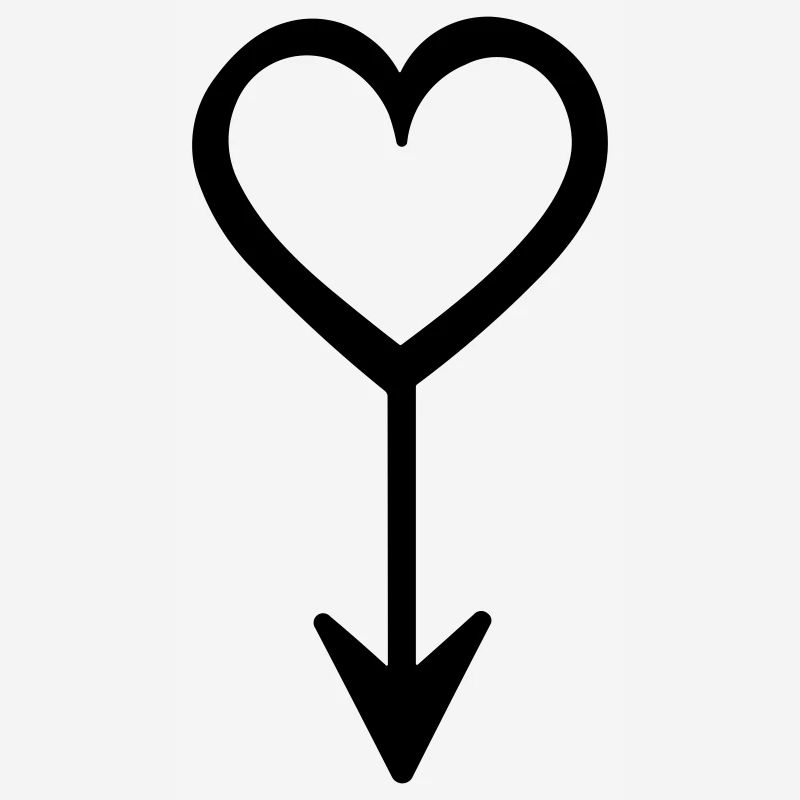 Flèche coeur