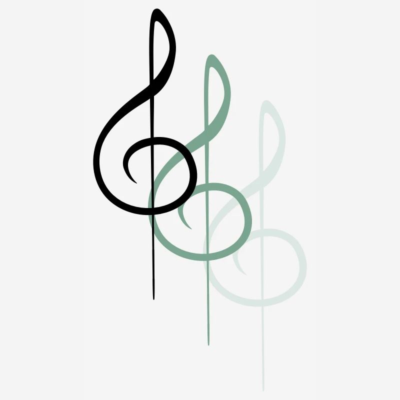Music clef note melody music note sound