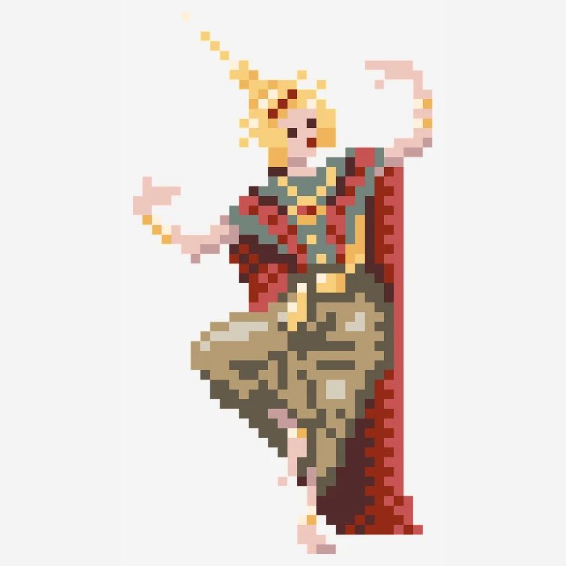 8bit thai dancer