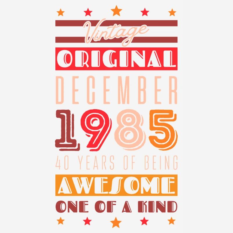 Vintage 1985 : 40 ans d’expérience