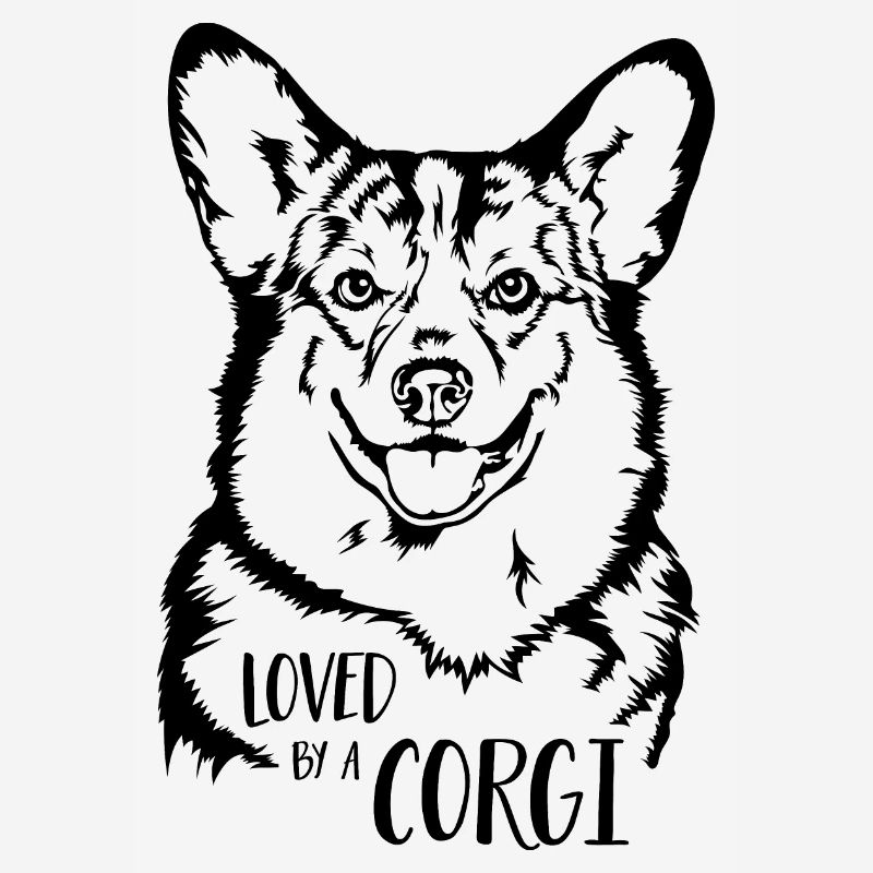 Aimé par un chien Corgi Welsh Corgi Wilsigns