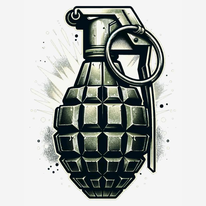 Conception de l’explosion : Grenade classique