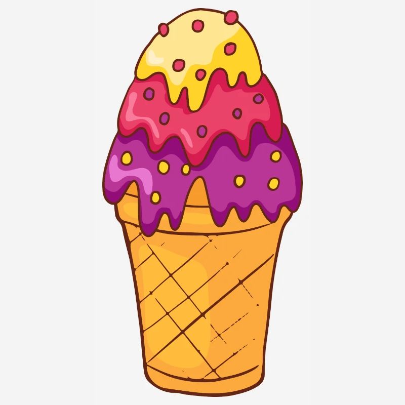 Crème glacée, crème glacée, crème glacée, crème glacée, boule, crème glacée, sundae