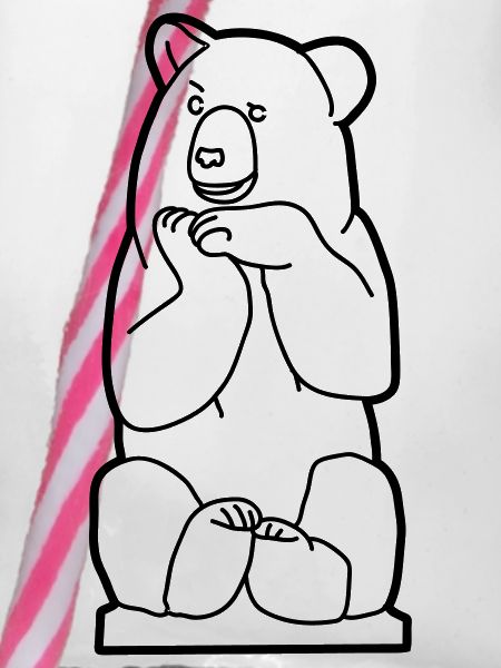 Berliner Bär, sitzend