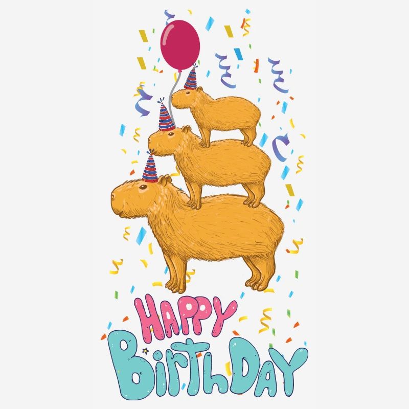 Anniversaire Capybara