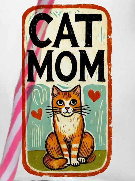 Ingwer Katze Mama