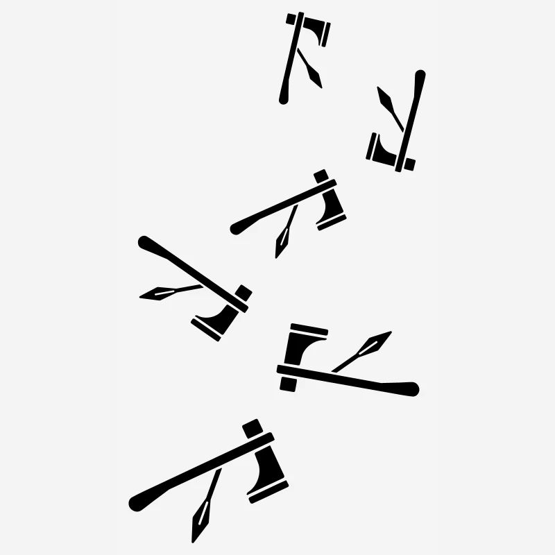 Symbole de hache indienne
