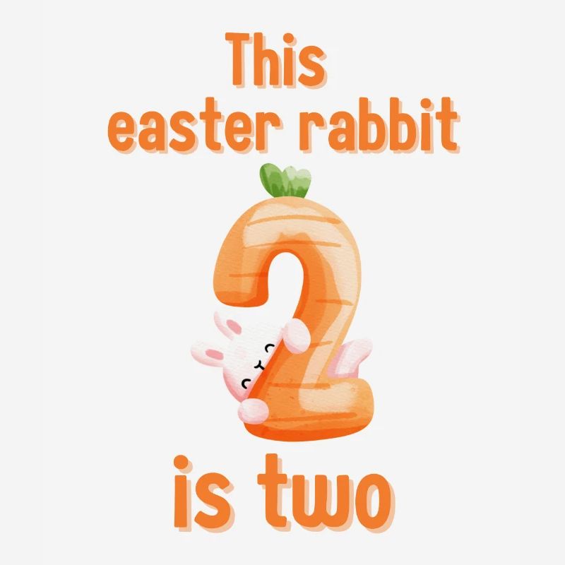 2nd birthday at Easter Easter two years old