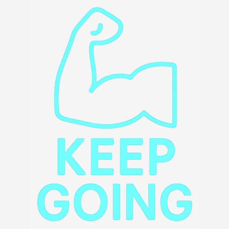 Durchhaltearm Keep Going