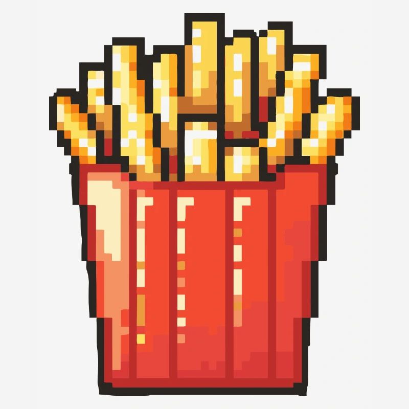 Frites Pixel Gamer